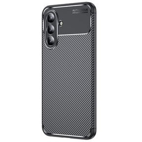 Samsung Galaxy A36 Beetle Karbonfiber TPU Cover - Sort