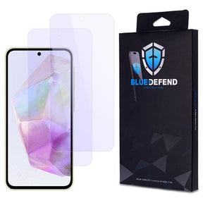 Samsung Galaxy A36 BlueDefend Anti-Blue Light Skærmbeskyttelse Hærdet Glas - 2 stk.