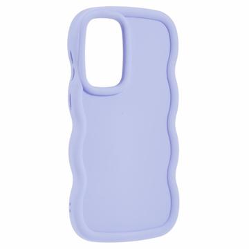 Samsung Galaxy A36 Candy Color Wavy TPU Cover - Lilla