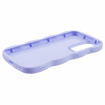 Samsung Galaxy A36 Candy Color Wavy TPU Cover - Lilla