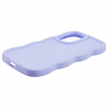 Samsung Galaxy A36 Candy Color Wavy TPU Cover - Lilla