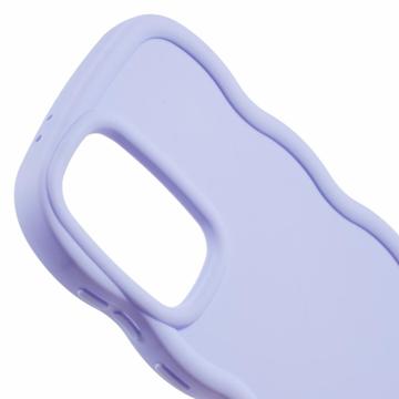 Samsung Galaxy A36 Candy Color Wavy TPU Cover - Lilla
