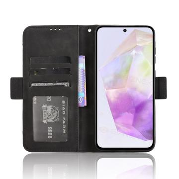 Samsung Galaxy A36 Kortholder Pung Etui - Sort