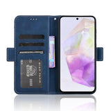 Samsung Galaxy A36 Kortholder Pung Etui - Blå