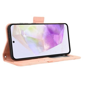 Samsung Galaxy A36 Kortholder Pung Etui - Pink