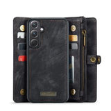 Samsung Galaxy A36 Caseme 008 2-i-1 Multifunktionel Pung - Sort
