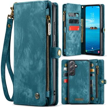 Samsung Galaxy A36 Caseme 008 2-i-1 Multifunktionel Pung - Blå