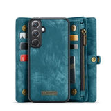 Samsung Galaxy A36 Caseme 008 2-i-1 Multifunktionel Pung - Blå
