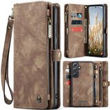 Samsung Galaxy A36 Caseme 008 2-i-1 Multifunktionel Pung - Brun