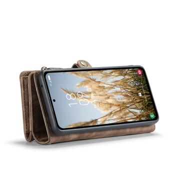 Samsung Galaxy A36 Caseme 008 2-i-1 Multifunktionel Pung - Brun
