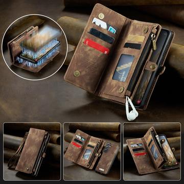 Samsung Galaxy A36 Caseme 008 2-i-1 Multifunktionel Pung - Brun