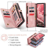 Samsung Galaxy A36 Caseme 008 2-i-1 Multifunktionel Pung - Pink