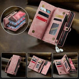 Samsung Galaxy A36 Caseme 008 2-i-1 Multifunktionel Pung - Pink