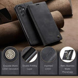 Samsung Galaxy A36 Caseme 013 Series Pung - Sort