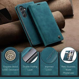 Samsung Galaxy A36 Caseme 013 Series Pung - Blå
