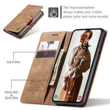 Samsung Galaxy A36 Caseme 013 Series Pung - Brun