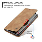 Samsung Galaxy A36 Caseme 013 Series Pung - Brun