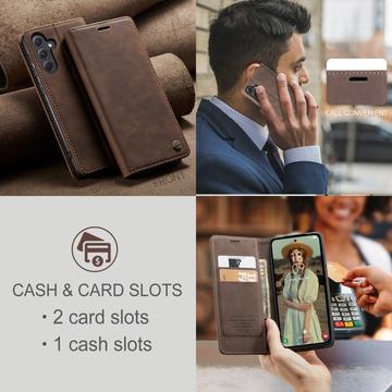 Samsung Galaxy A36 Caseme 013 Series Pung - Kaffe