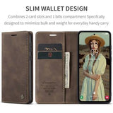 Samsung Galaxy A36 Caseme 013 Series Pung - Kaffe