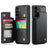 Samsung Galaxy A36 Caseme C22-etui RFID-kortpung - Sort