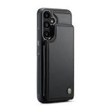 Samsung Galaxy A36 Caseme C22-etui RFID-kortpung - Sort