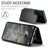 Samsung Galaxy A36 Caseme C22-etui RFID-kortpung - Sort