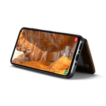 Samsung Galaxy A36 Caseme C22-etui RFID-kortpung - brun