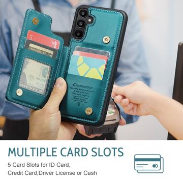 Samsung Galaxy A36 Caseme C22-etui RFID-kortpung - grøn