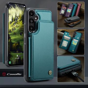 Samsung Galaxy A36 Caseme C22-etui RFID-kortpung - grøn