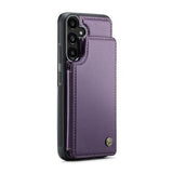 Samsung Galaxy A36 Caseme C22-etui RFID-kortpung - lilla