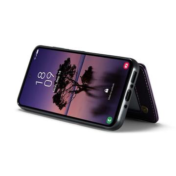 Samsung Galaxy A36 Caseme C22-etui RFID-kortpung - lilla