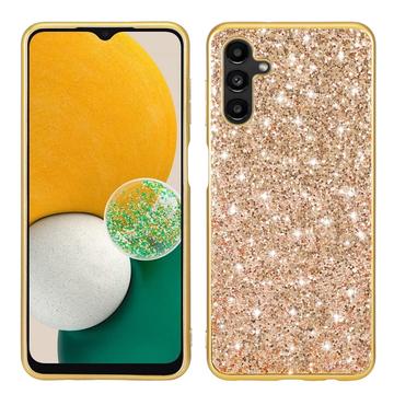 Samsung Galaxy A36 Glitter Series Hybrid Cover - Guld