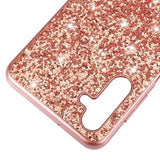 Samsung Galaxy A36 Glitter Series Hybrid Cover - Guld