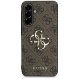 Samsung Galaxy A36 Guess 4G Big Metal Logo Hybrid Cover - Brun