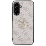 Samsung Galaxy A36 Guess 4G Big Metal Logo Hybrid Cover - Pink
