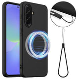 Samsung Galaxy A36/A56 Liquid Silikone Cover - MagSafe Kompatibel - Sort