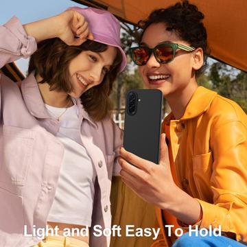 Samsung Galaxy A36/A56 Liquid Silikone Cover - MagSafe Kompatibel - Sort