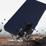 Samsung Galaxy A36/A56 Liquid Silikone Cover - MagSafe Kompatibel - Mørkeblå