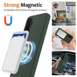Samsung Galaxy A36/A56 Liquid Silikone Cover - MagSafe Kompatibel - Mørkegrøn