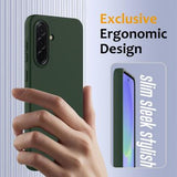 Samsung Galaxy A36/A56 Liquid Silikone Cover - MagSafe Kompatibel - Mørkegrøn