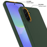 Samsung Galaxy A36/A56 Liquid Silikone Cover - MagSafe Kompatibel - Mørkegrøn