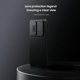 Samsung Galaxy A36 Nillkin CamShield Pro Hybrid Cover - Sort