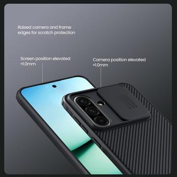 Samsung Galaxy A36 Nillkin CamShield Pro Hybrid Cover - Sort
