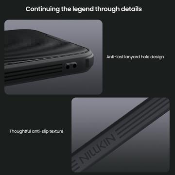 Samsung Galaxy A36 Nillkin CamShield Pro Hybrid Cover - Sort
