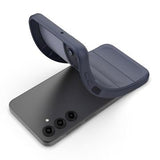 Samsung Galaxy A36 Rugged TPU Cover - Mørkeblå