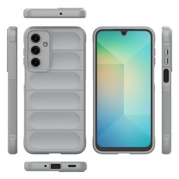 Samsung Galaxy A36 Rugged TPU Cover - Lysegrå
