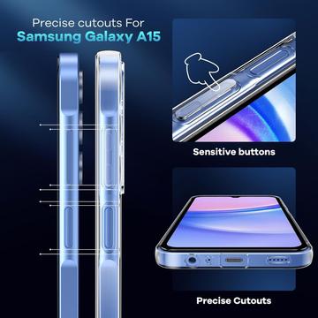 Samsung Galaxy A36 Saii 2-i-1 TPU Cover & Hærdet Glas