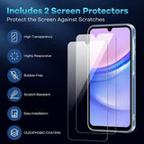 Samsung Galaxy A36 Saii 2-i-1 TPU Cover & Hærdet Glas