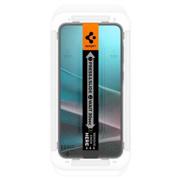Samsung Galaxy A36/A37 Spigen Glas.tR Ez Fit Skærmbeskyttelse Hærdet Glas - 2 Stk.