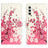 Samsung Galaxy A36 Style Series Pung Taske - Pink Blomster